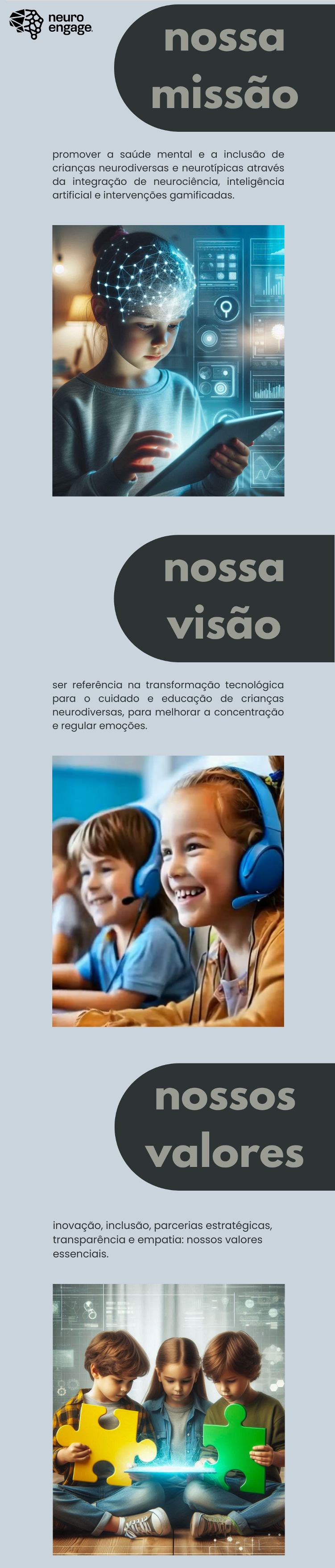 Missão, Visão e Valores