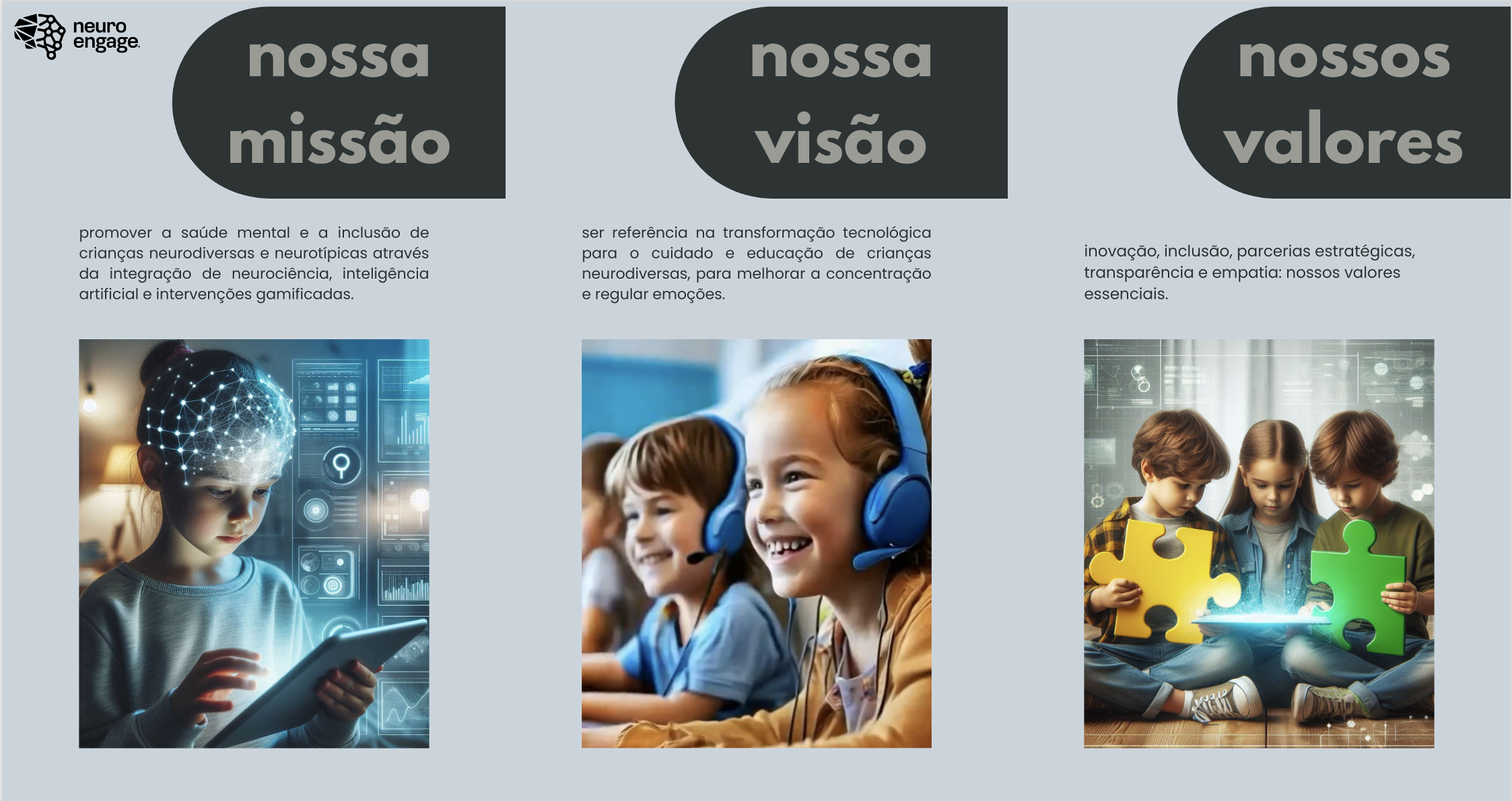 Missão, Visão e Valores